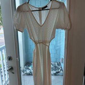 Shein Eyelet Side Cutoutt Dress
